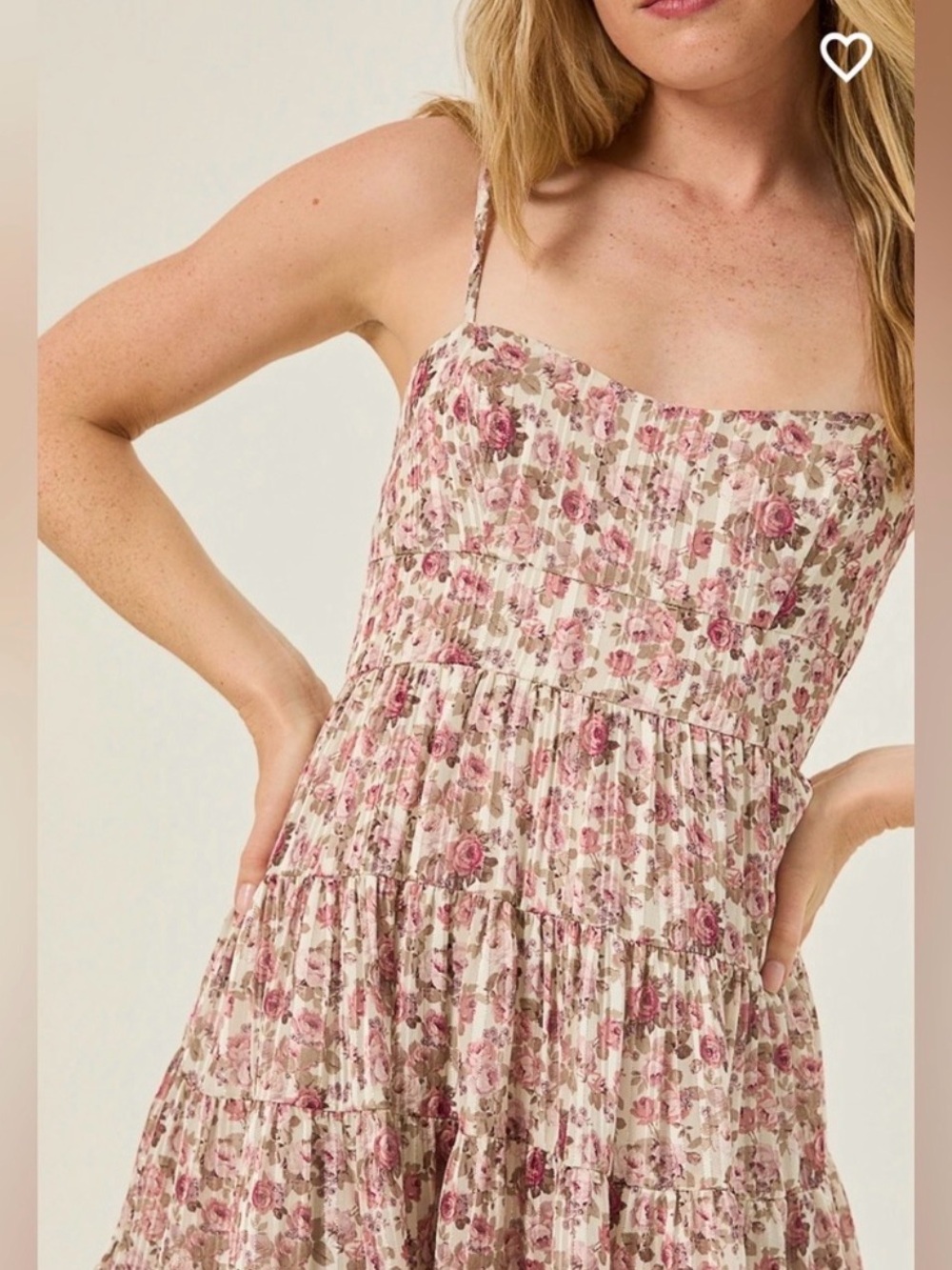 Altar'd State Shimmer Floral
Dress M - Picture 3 of 7
